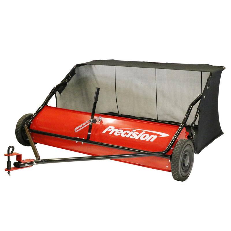 Precision 48 in. 15 cu. ft. Tow Behind Lawn Sweeper - LSP48