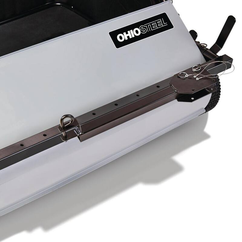 Ohio Steel 46 in. 24 cu. ft. Tow Behind Lawn Sweeper - 4624V2