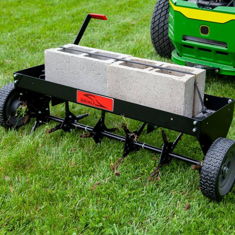 Brinly-Hardy 40 in. Tow-Behind Plug Aerator for Lawn Tractors and Zero-Turn Mowers - PA-40BH