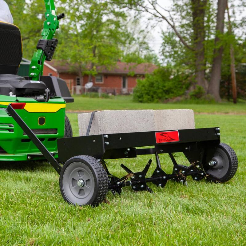 Brinly-Hardy 40 in. Tow-Behind Plug Aerator for Lawn Tractors and Zero-Turn Mowers - PA-40BH