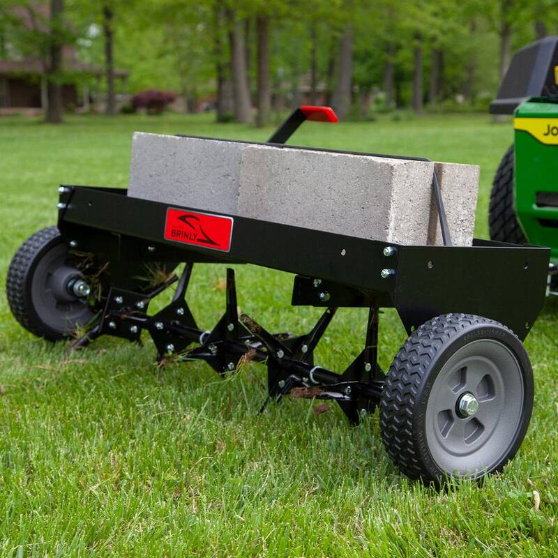 Brinly-Hardy 40 in. Tow-Behind Plug Aerator for Lawn Tractors and Zero-Turn Mowers - PA-40BH