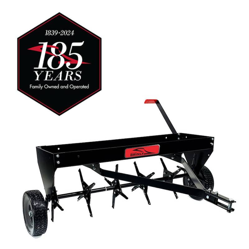 Brinly-Hardy 40 in. Tow-Behind Plug Aerator for Lawn Tractors and Zero-Turn Mowers - PA-40BH
