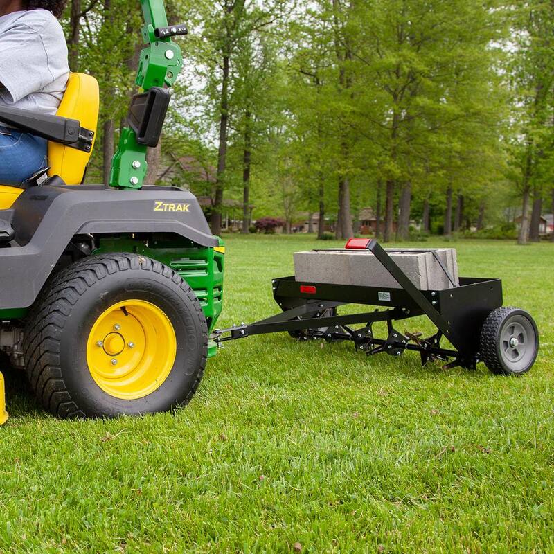 Brinly-Hardy 40 in. Tow-Behind Plug Aerator for Lawn Tractors and Zero-Turn Mowers - PA-40BH
