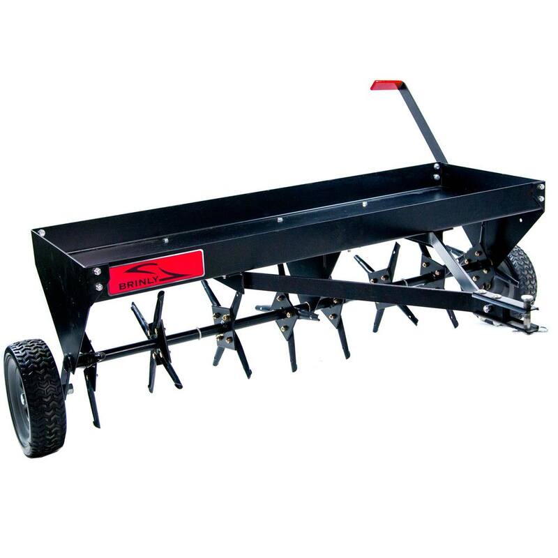 Brinly-Hardy 48 in. Tow-Behind Plug Aerator for Lawn Tractors and Zero-Turn Mowers - PA-48BH
