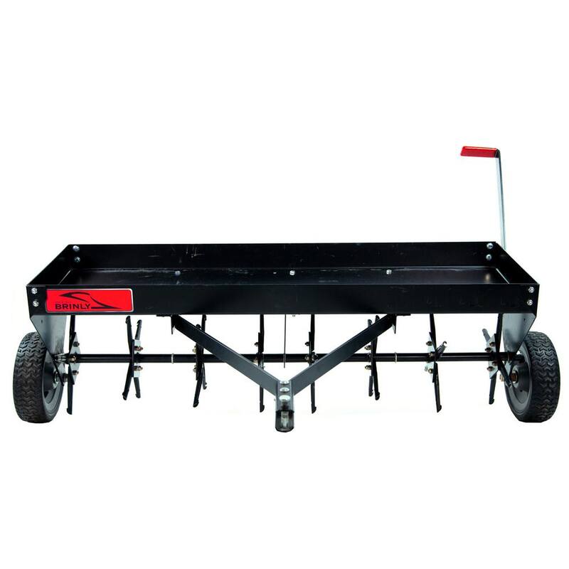 Brinly-Hardy 48 in. Tow-Behind Plug Aerator for Lawn Tractors and Zero-Turn Mowers - PA-48BH
