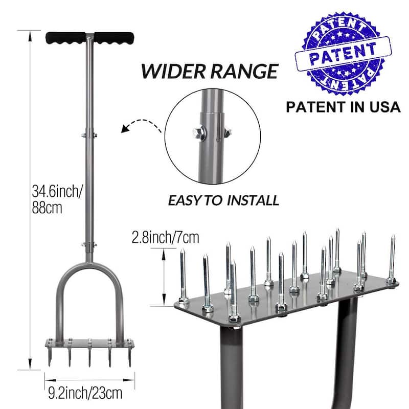 WaLensee 15-Tine Spike Aerator - GT-LCA006