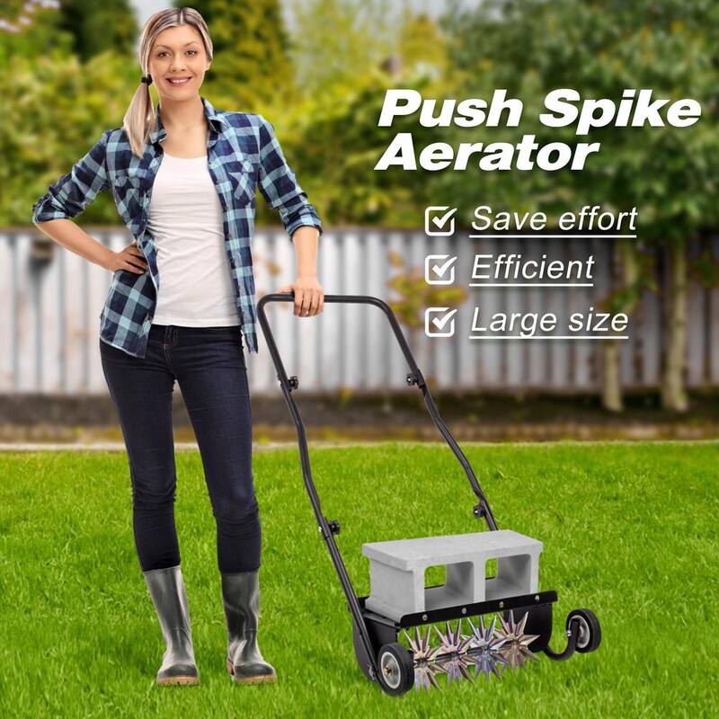 Unbranded 18 in. Push Spike Aerator - MLA-001-HD28