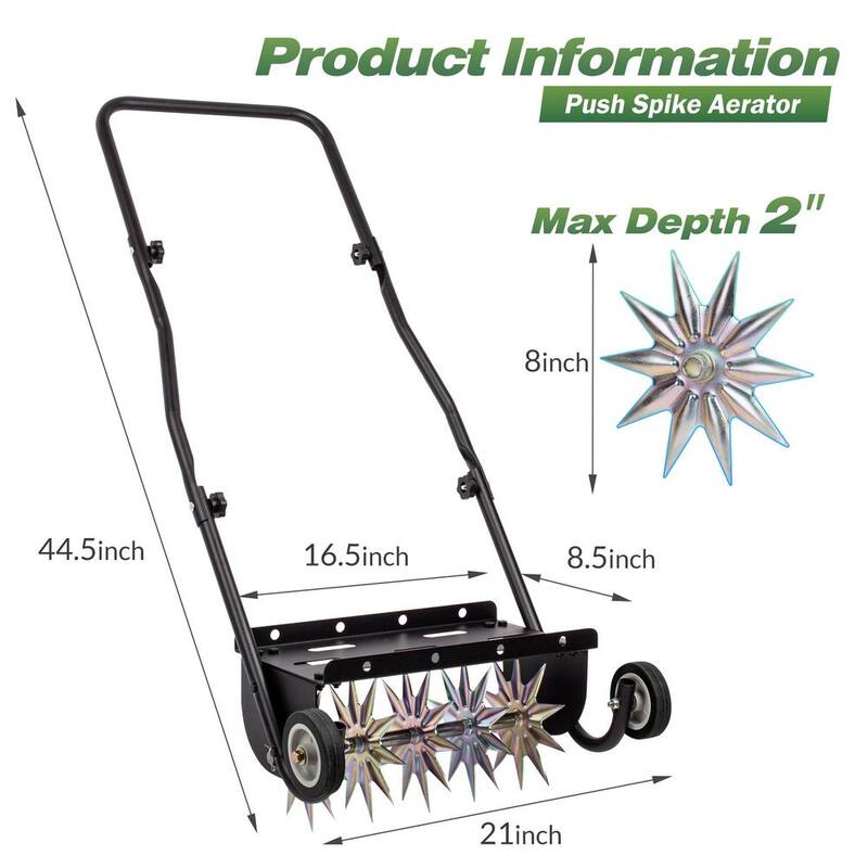 Unbranded 18 in. Push Spike Aerator - MLA-001-HD28
