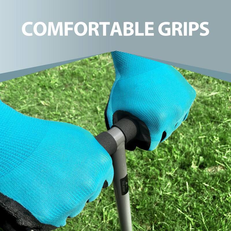 WaLensee 2-Tines Lawn Coring Aerator Core Aerating Tool Garden Tool - GT-LCA001-B-D28