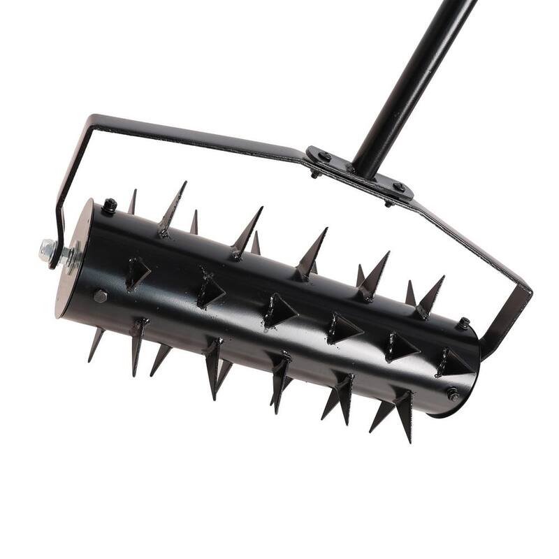 WELLFOR 17 in. Spikes Lawn Aerator - GIGP206892