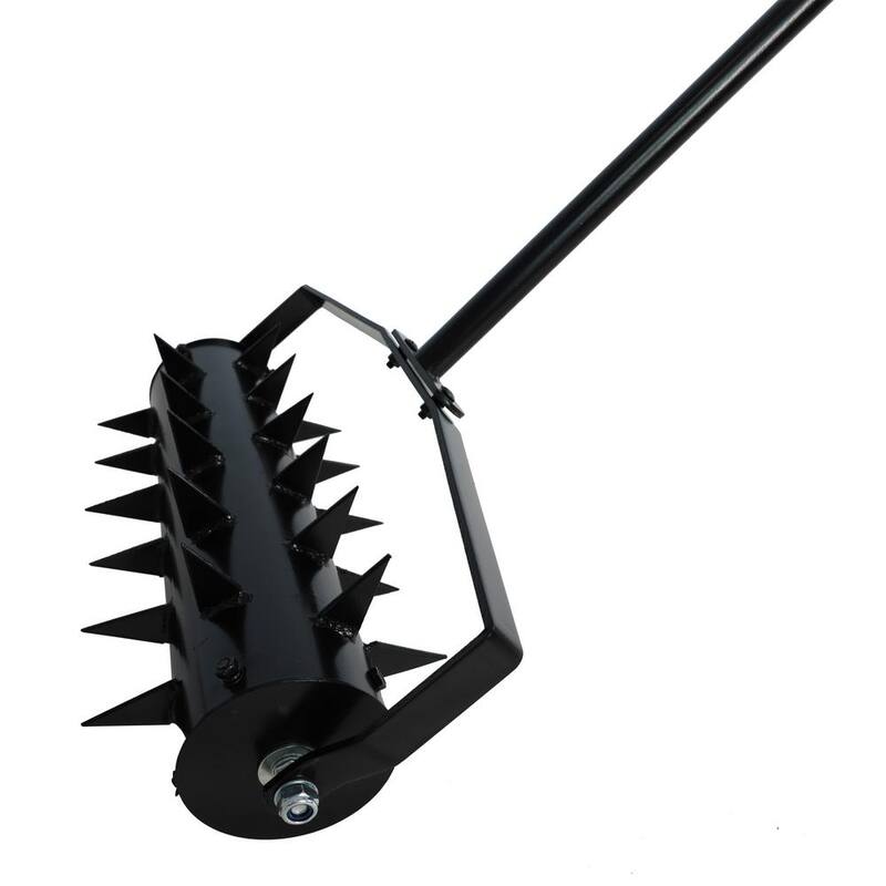 WELLFOR 17 in. Spikes Lawn Aerator - GIGP206892