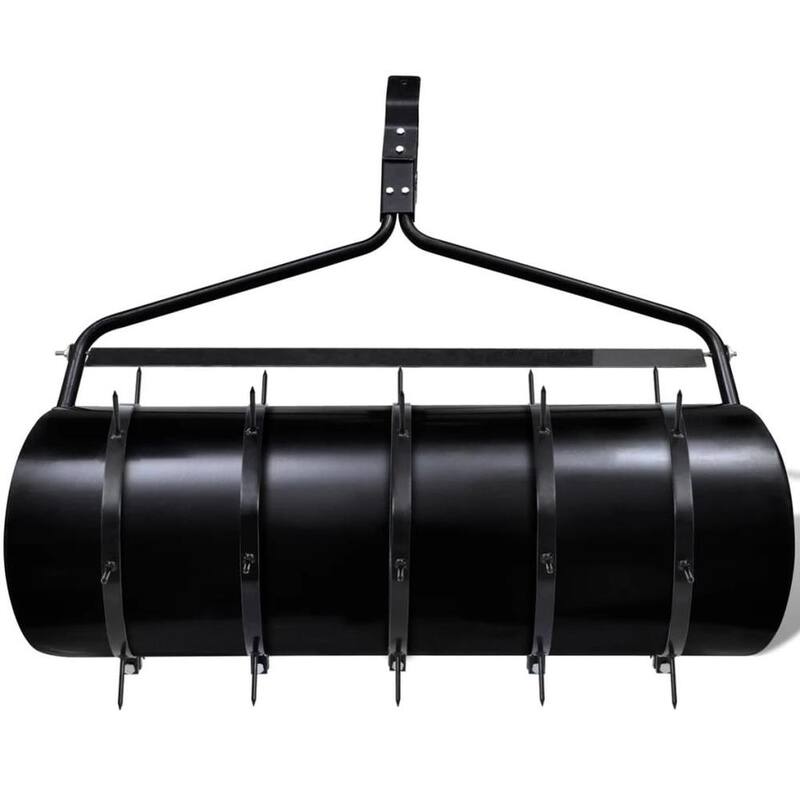 ITOPFOX 5 - Clamp Lawn Aerator with Spikes in Black Iron - H2SA05-2OT029