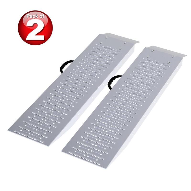 Stalwart Steel Loading Ramps for ATVs, Motorcycles, Mowers and Carts - HW6000032
