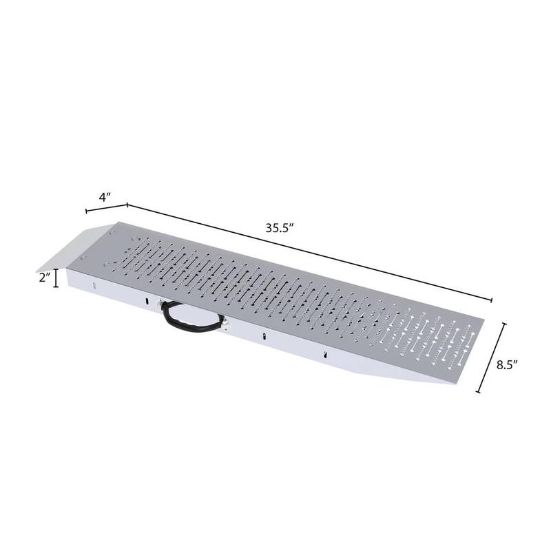 Stalwart Steel Loading Ramps for ATVs, Motorcycles, Mowers and Carts - HW6000032