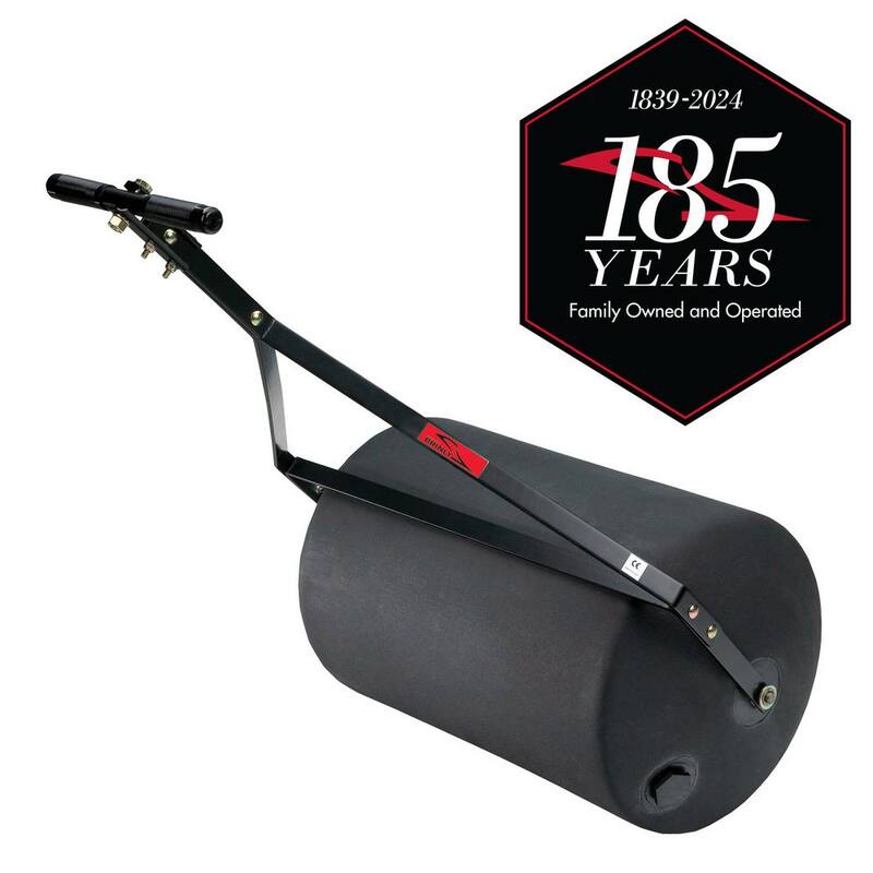 Brinly-Hardy 18 in. x 24 in. 270 lb. Combination Push/Tow Poly Lawn Roller for Lawn Tractors and Zero-Turn Mowers - PRC-24BH