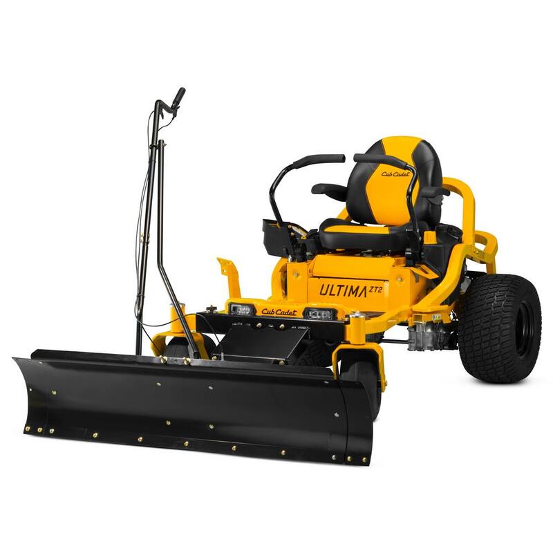 Cub Cadet Heavy-Duty All-Season Plow with a 52 in. Width for Ultima ZT and ZTX Series Zero Turn Mowers (2019 and After) - 19A70063OEM