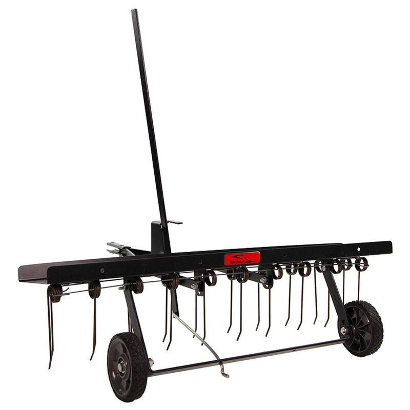 Brinly-Hardy 40 in. Tow-Behind Dethatcher for Lawn Tractors and Zero-Turn Mowers - DT-40BH