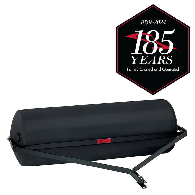 Brinly-Hardy 18 in. x 48 in. 485 lb. Tow-Behind Poly Lawn Roller for Lawn Tractors and Zero-Turn Mowers - PRT-48SBH