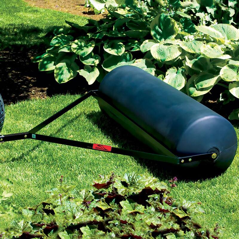 Brinly-Hardy 18 in. x 48 in. 485 lb. Tow-Behind Poly Lawn Roller for Lawn Tractors and Zero-Turn Mowers - PRT-48SBH