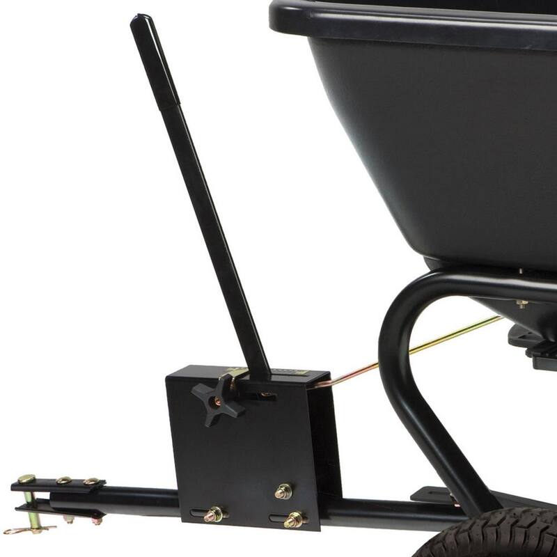 Brinly-Hardy 125 lb. Tow-Behind Broadcast Spreader for Lawn Tractors and Zero-Turn Mowers - BS26BH