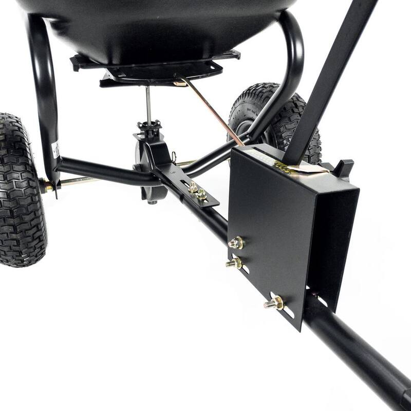 Brinly-Hardy 125 lb. Tow-Behind Broadcast Spreader for Lawn Tractors and Zero-Turn Mowers - BS26BH