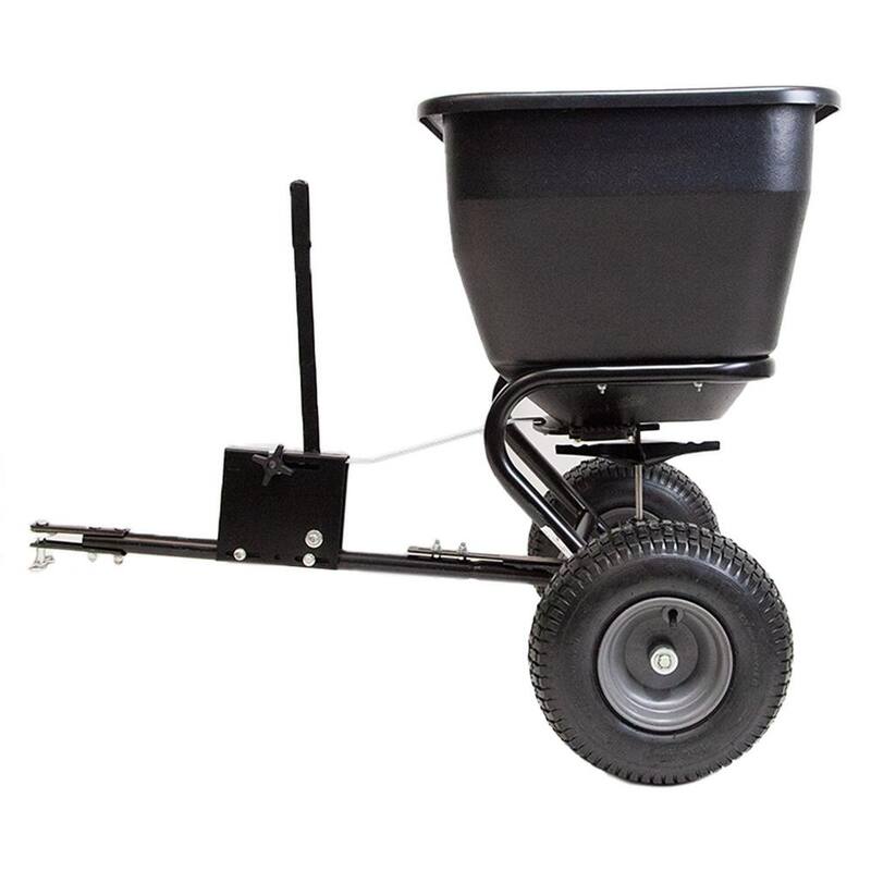 Brinly-Hardy 175 lb. 3.5 cu. ft. Tow-Behind Broadcast Spreader for Lawn Tractors and Zero-Turn Mowers - BS36BH