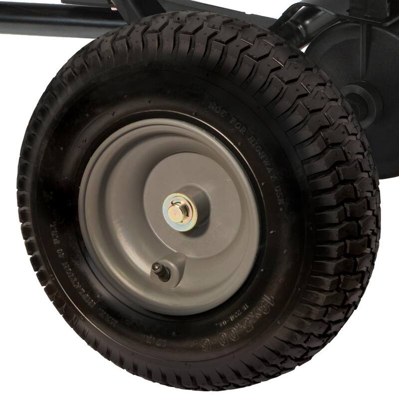 Brinly-Hardy 175 lb. 3.5 cu. ft. Tow-Behind Broadcast Spreader for Lawn Tractors and Zero-Turn Mowers - BS36BH