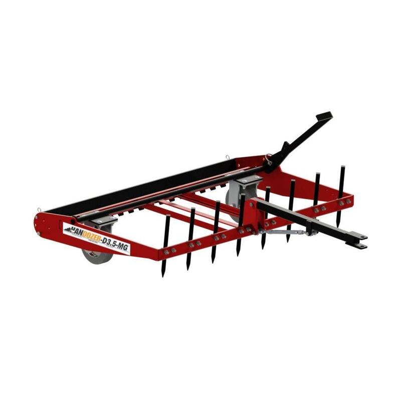 Handozer 42 in. Dirt and Gravel Drag for Lawn Mower - D3.5-MG