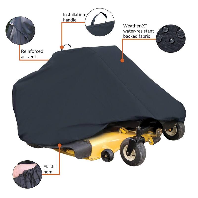 Classic Accessories Zero-Turn Lawn Mower Cover - 52-150-040401-00