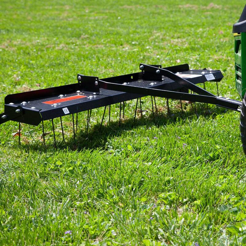 Brinly-Hardy 48 in. Tow-Behind Dethatcher for Lawn Tractors and Zero-Turn Mowers - DT-48BH