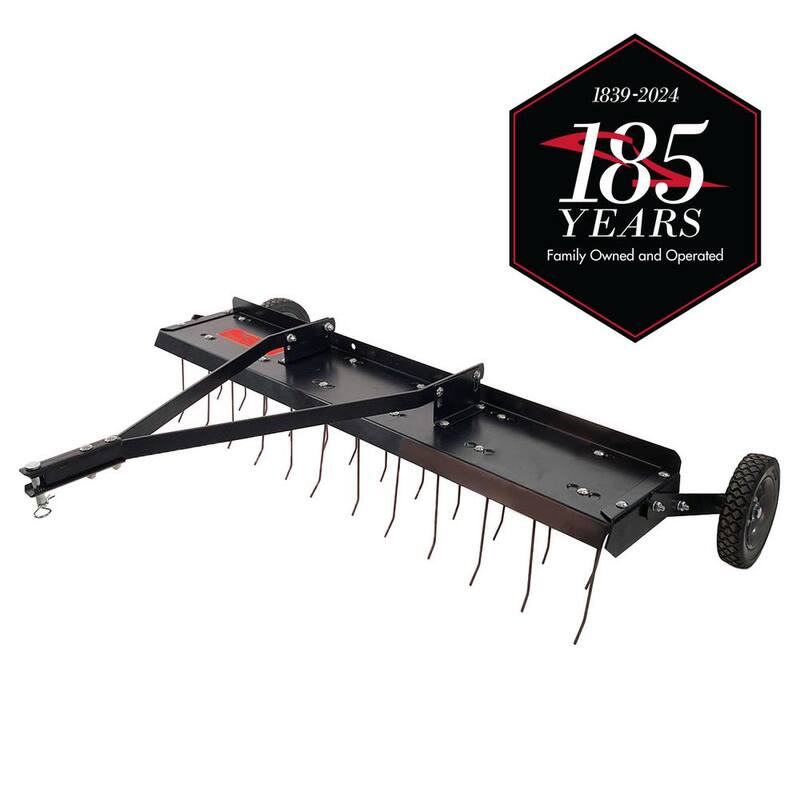 Brinly-Hardy 48 in. Tow-Behind Dethatcher for Lawn Tractors and Zero-Turn Mowers - DT-48BH
