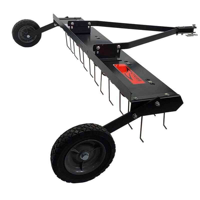 Brinly-Hardy 48 in. Tow-Behind Dethatcher for Lawn Tractors and Zero-Turn Mowers - DT-48BH