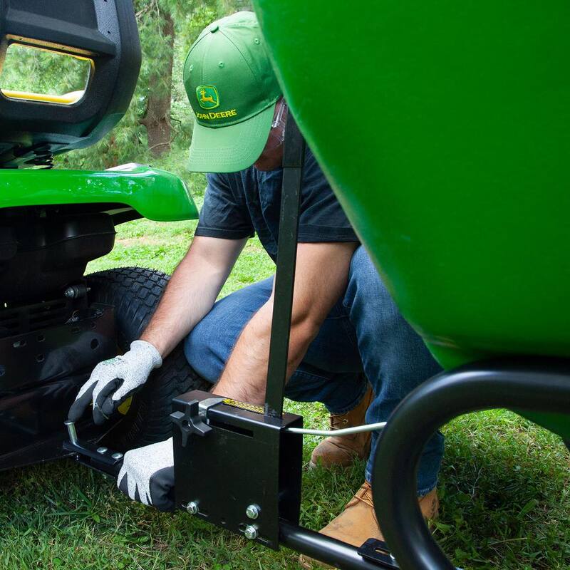 John Deere 175 lb. 3.5 cu. ft. Tow-Behind Broadcast Spreader - LPBS36JD