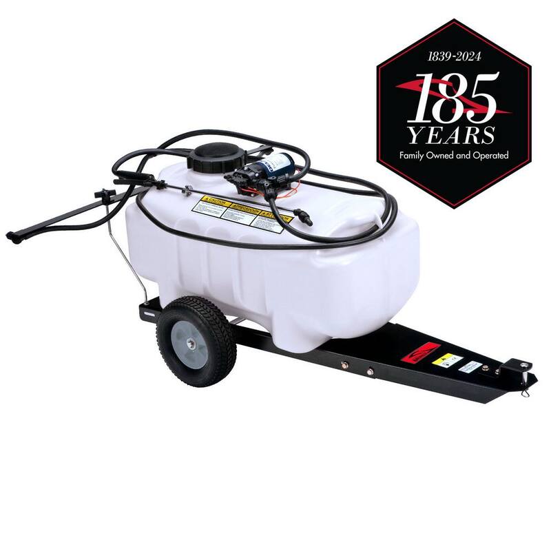 Brinly-Hardy 25 Gal. Tow-Behind Lawn and Garden Sprayer for Lawn Tractors and Zero-Turn Mowers - ST-251BH