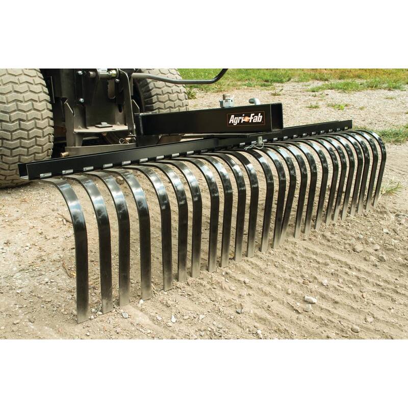 Agri-Fab 48 in. Sleeve Hitch Rock Rake - 45-0366
