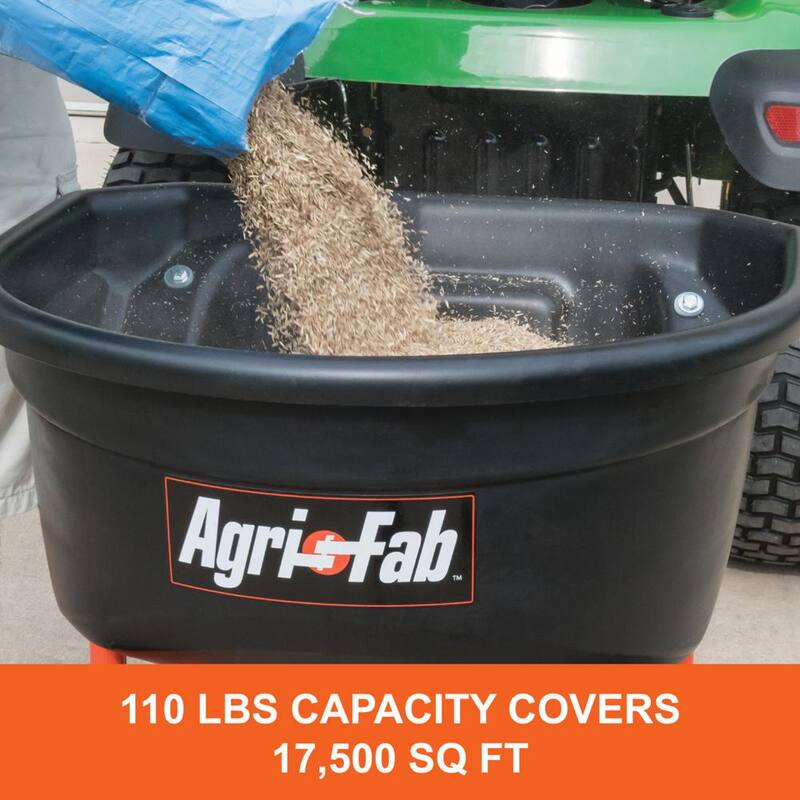 Agri-Fab 110 lb. Tow Broadcast Spreader - 45-0527