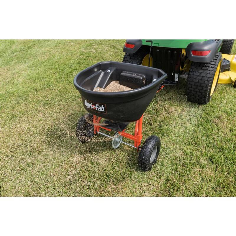 Agri-Fab 110 lb. Tow Broadcast Spreader - 45-0527