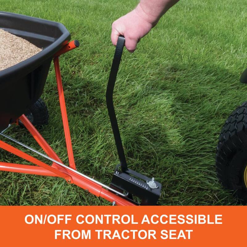 Agri-Fab 110 lb. Tow Broadcast Spreader - 45-0527