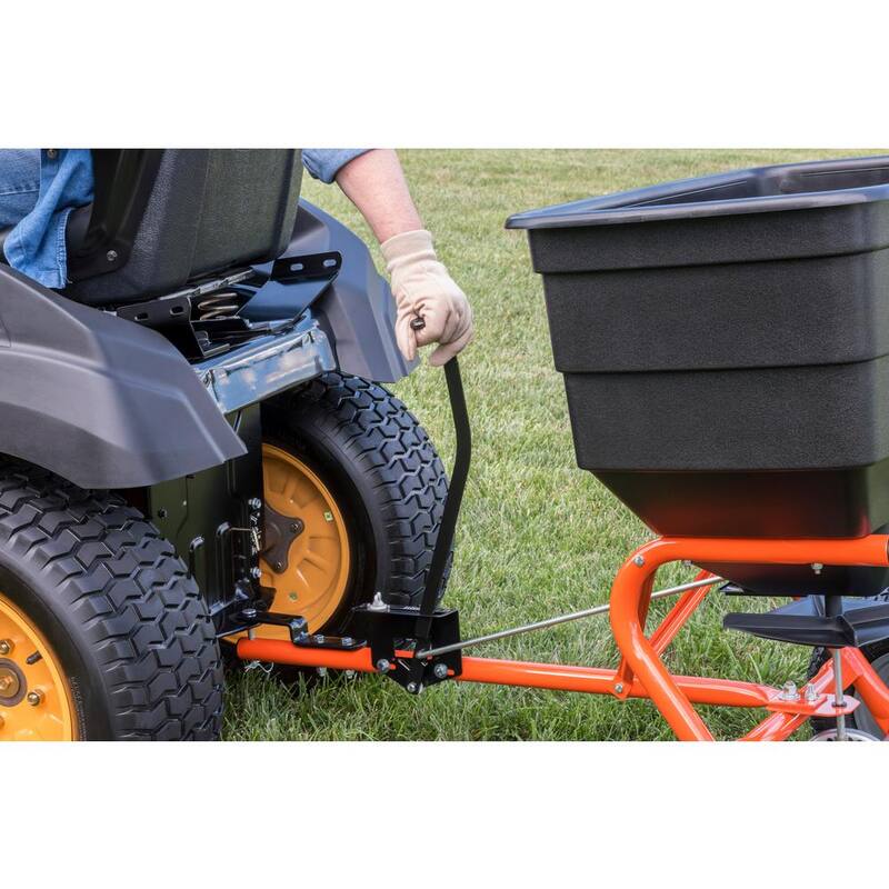 Agri-Fab 185 lbs. Capacity Tow Broadcast Spreader - 45-0547