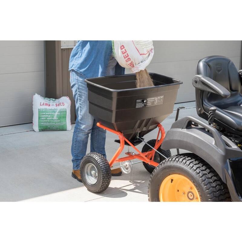 Agri-Fab 185 lbs. Capacity Tow Broadcast Spreader - 45-0547