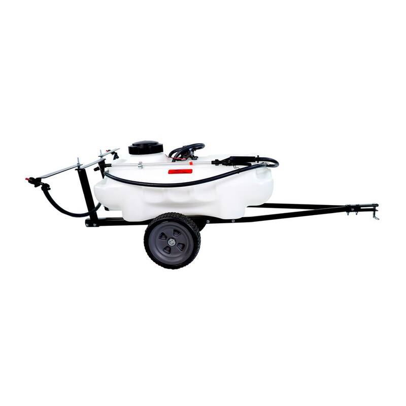 Brinly-Hardy 15 Gal. Tow Behind Lawn Sprayer with Self-Storing Design - ST-152BH