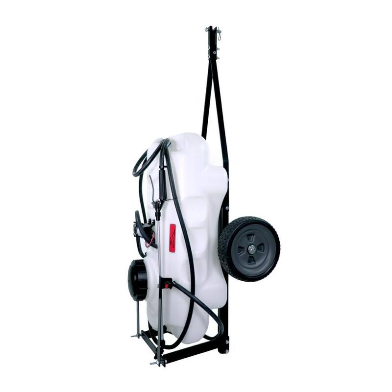Brinly-Hardy 15 Gal. Tow Behind Lawn Sprayer with Self-Storing Design - ST-152BH