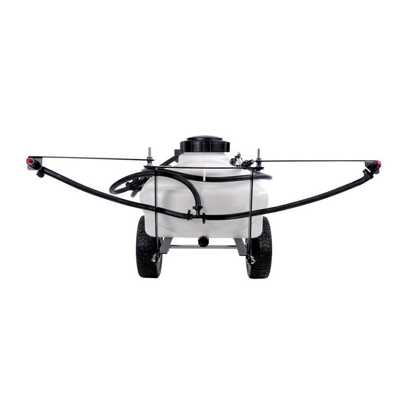 Brinly-Hardy 15 Gal. Tow Behind Lawn Sprayer with Self-Storing Design - ST-152BH