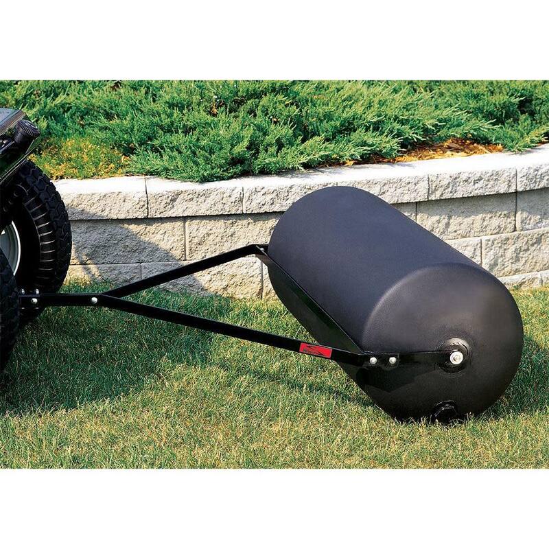 Brinly-Hardy 18 in. x 36 in. 390 lb. Tow-Behind Poly Lawn Roller for Lawn Tractors and Zero-Turn Mowers - PRT-36SBH