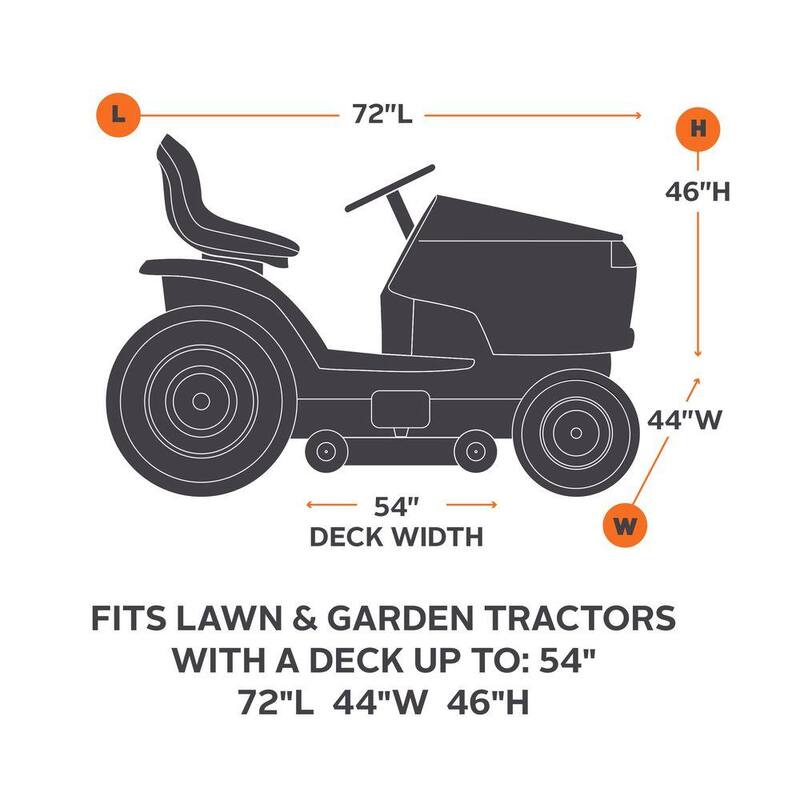 Classic Accessories Lawn Tractor Cover - 55-081-010401-00