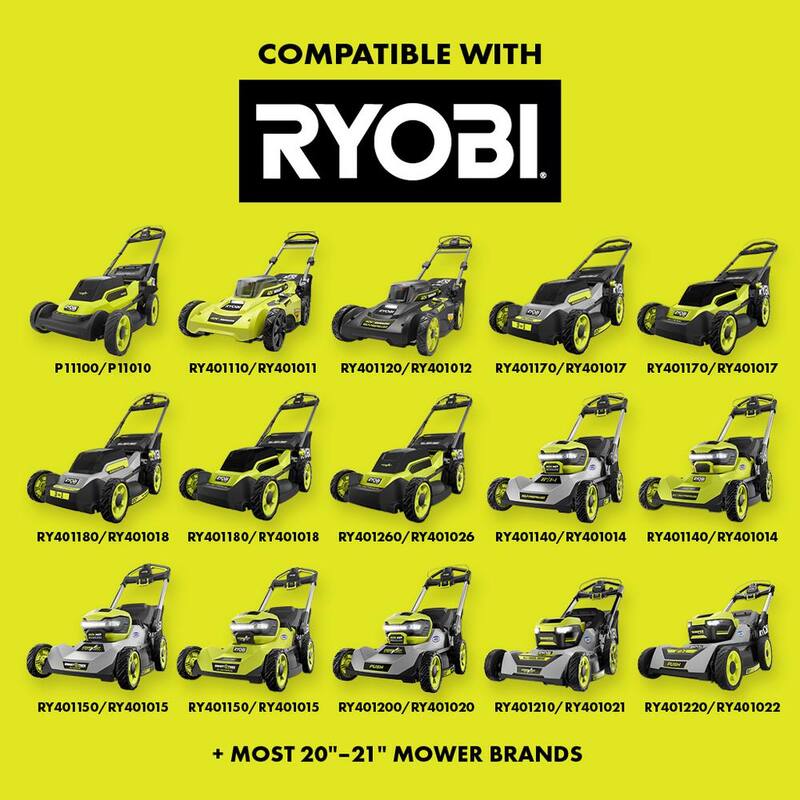 RYOBI Weatherproof, UV Resistant Cover for 20 in. and 21 in. Walk Behind Lawn Mowers - ACMC02