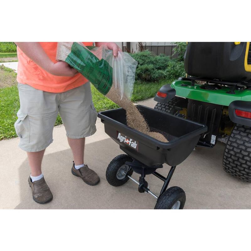 Agri-Fab 85 lb. Tow Behind Spreader - 45-0530