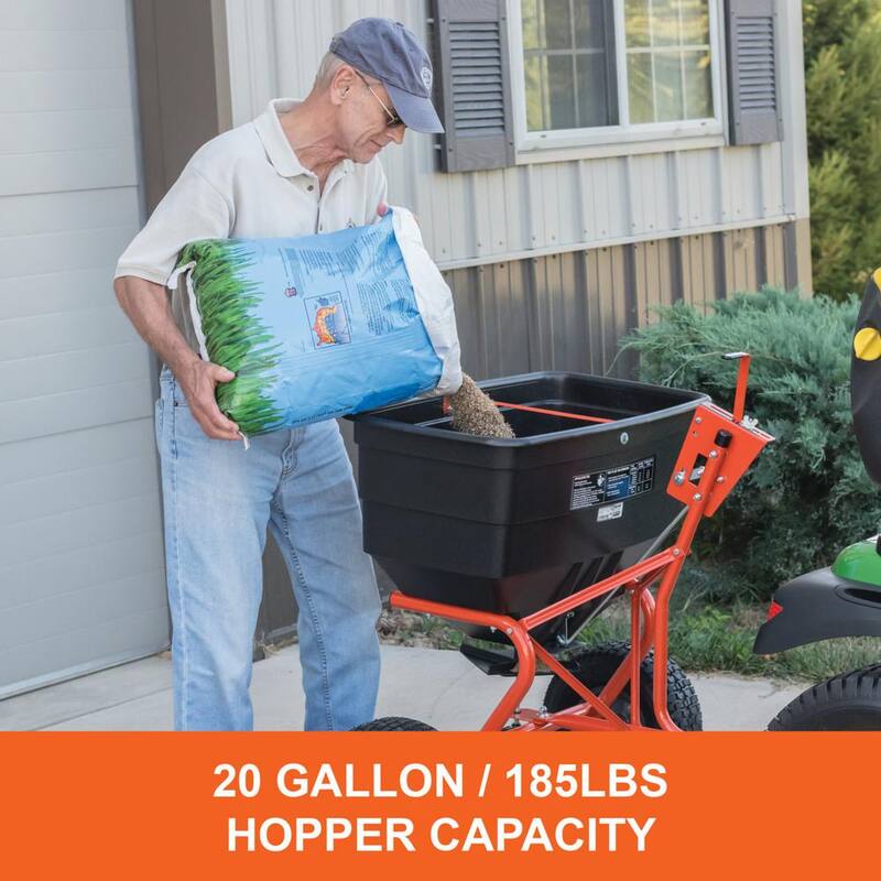 Agri-Fab 185 lb. UTV/ATV Tow Spreader - 45-0329