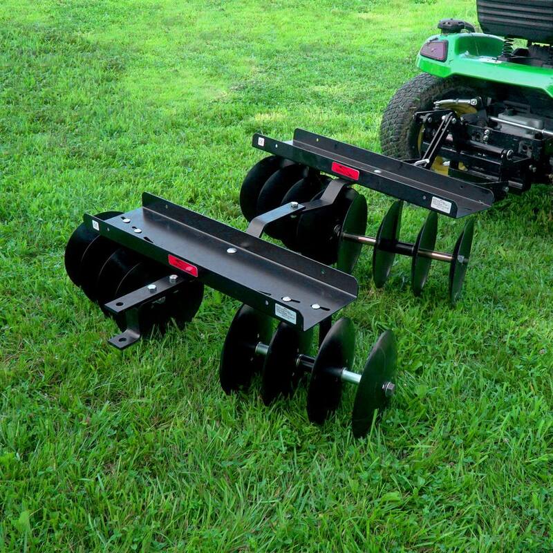 Brinly-Hardy 39-40 in. Sleeve Hitch Adjustable Tow-Behind Disc Harrow - DD-55BH