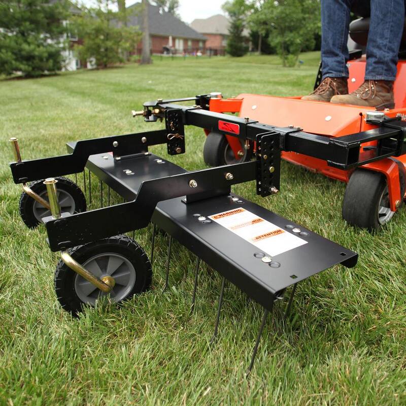 Brinly-Hardy 48 in. ZTR Front Mount Dethatcher for Zero Turn Mowers - DTZ-481BH